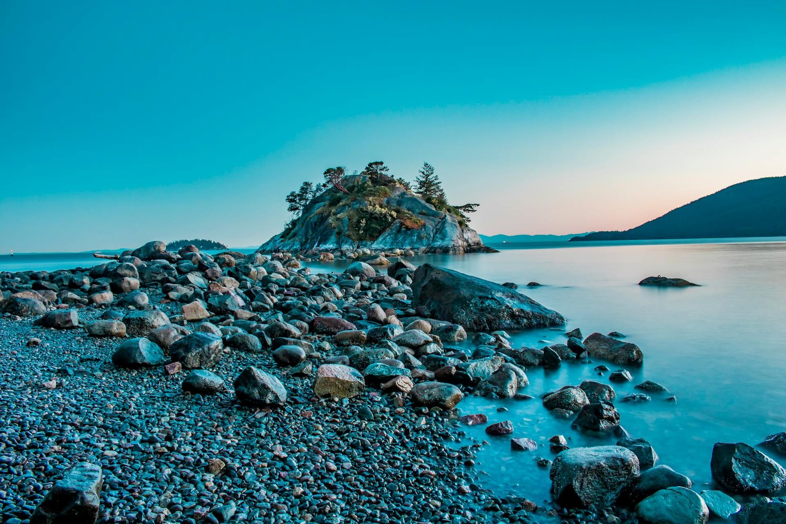 Rocks on Seashore