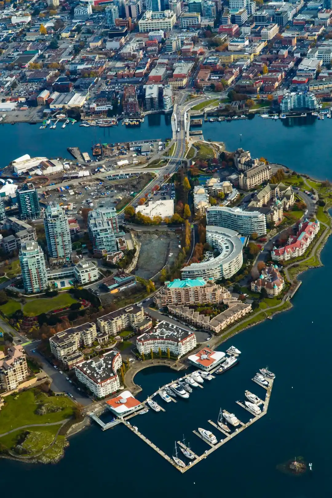 Above Victoria Canada